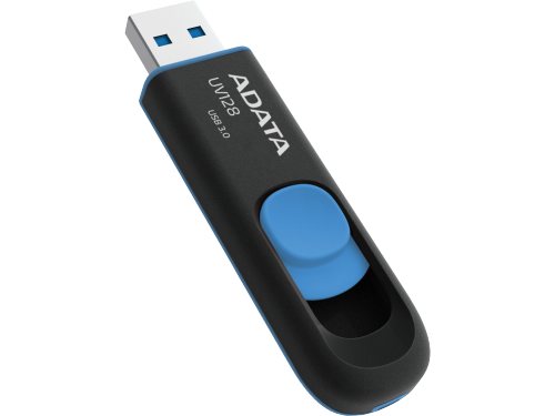 ADATA DashDrive UV128 / 128GB / Black Blue
