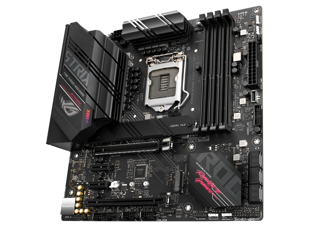 ASUS ROG STRIX B560-G GAMING WI-FI / mATX LGA1200 4xDDR4 5000