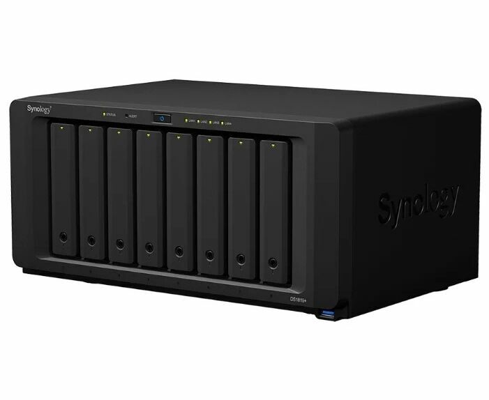 Synology DS1819+ / Atom C3538 / 4GB DDR4 / 8x 3.5'' / 4x 1GbE /