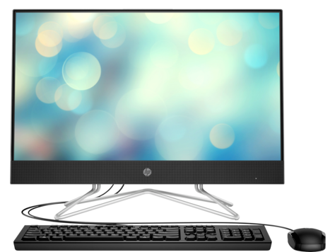 HP 24-df0057ur / 23.8" FullHD UWVA / Pentium J5040 / 4GB DDR4 / 256GB / NVMe / FreeDOS / 1G1C5EA#ACB