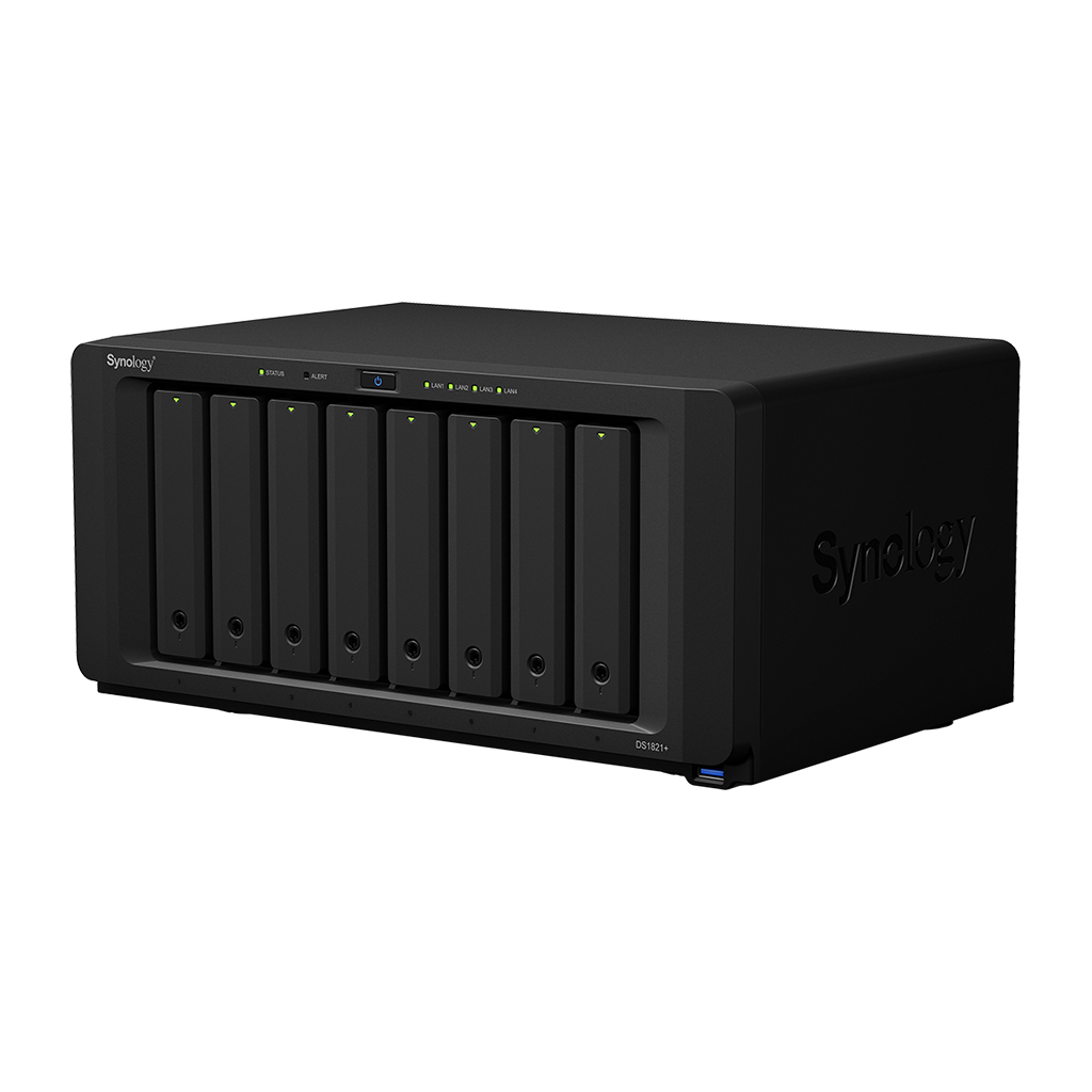 Synology DS1821+ / AMD Ryzen / 4Gb RAM / 2x M.2 / 4x 1GbE /