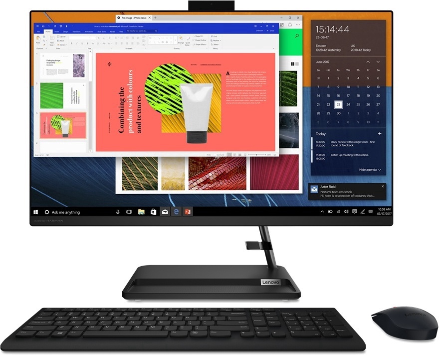Lenovo IdeaCentre 3 27ITL6 / 27'' FullHD IPS / Core i5-1135G7 / 8GB DDR4 / 512GB NVMe / Intel Iris Xe / DOS / Black