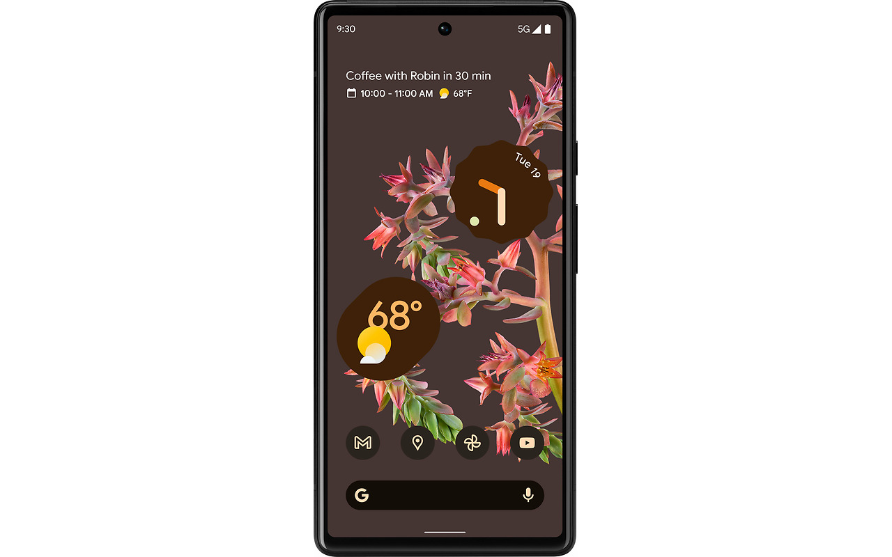 Google Pixel 6 / 6.4 AMOLED 90Hz / Tensor 5nm / 8GB / 128GB / 4614mAh / Black