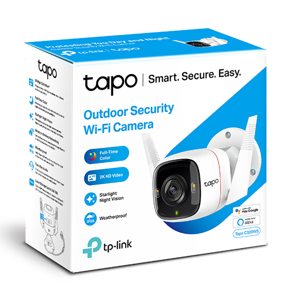 TP-LINK Tapo C320WS / 4MP 3.9mm Full Color
