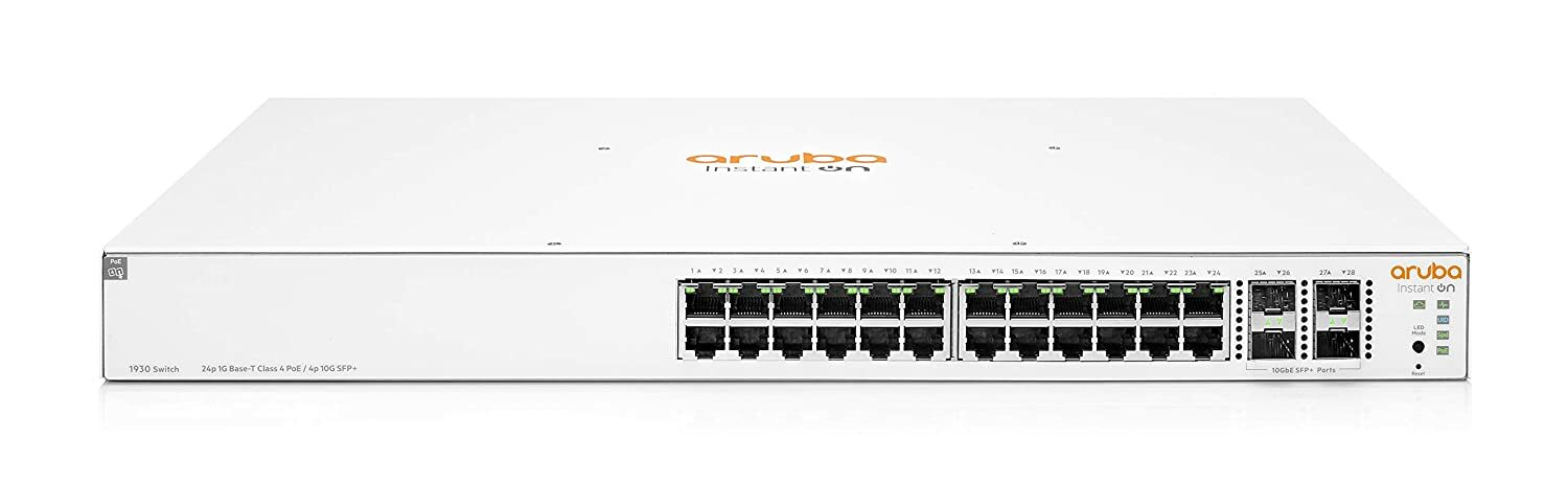 Aruba Instant On 1930 24G 4SFP+ PoE 195W Switch / JL683A