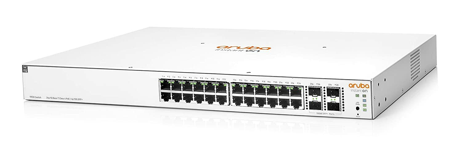 Aruba Instant On 1930 24G 4SFP+ PoE 195W Switch / JL683A