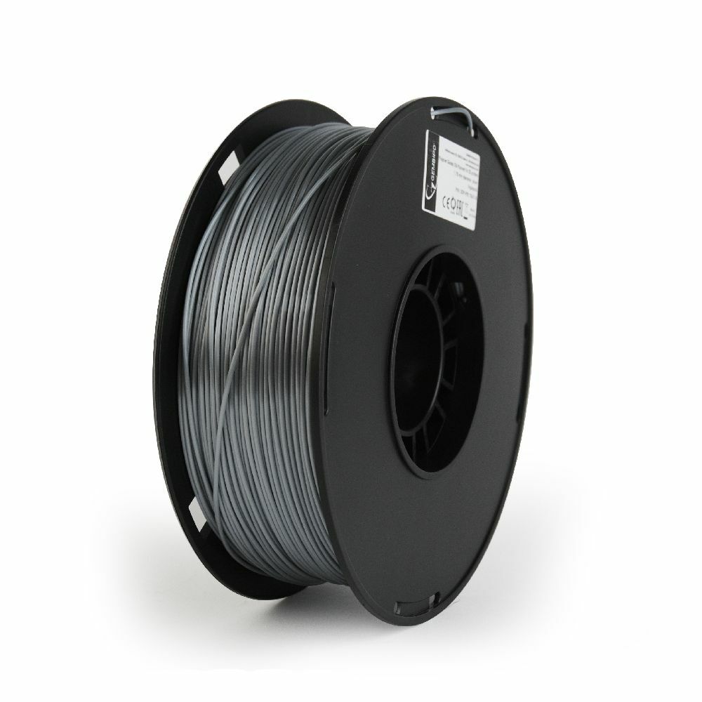 Gembird 3DP-PLA1.75-01 / PLA 1.75mm 1Kg / Black