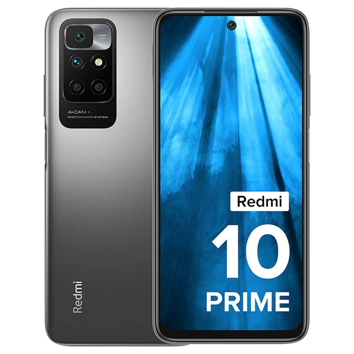Xiaomi RedMi 10 Prime / 6.5'' 1080x2400 90Hz / Helio G88 / 4GB / 64GB / 6000mAh / Black
