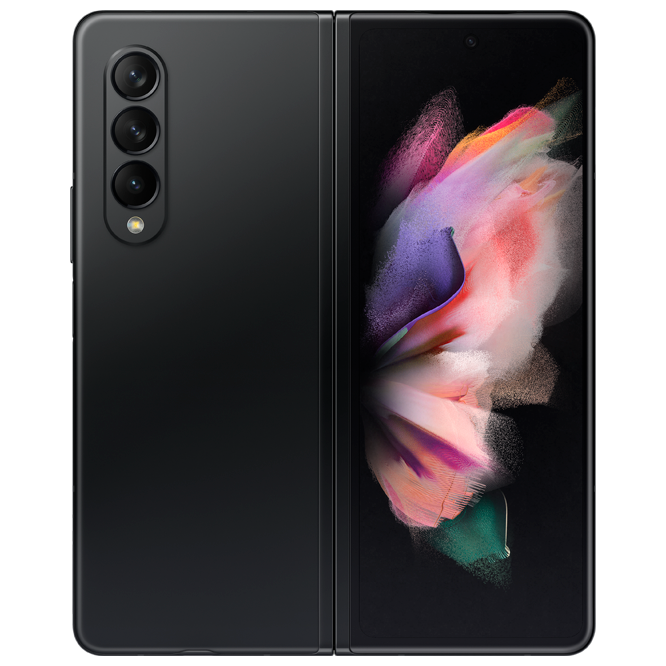 Samsung Galaxy Z Fold 3 5G / Foldable 7.6'' + 6.2'' Dynamic AMOLED 120Hz / Snapdragon 888 / 12GB / 256GB / 4400mAh / Black