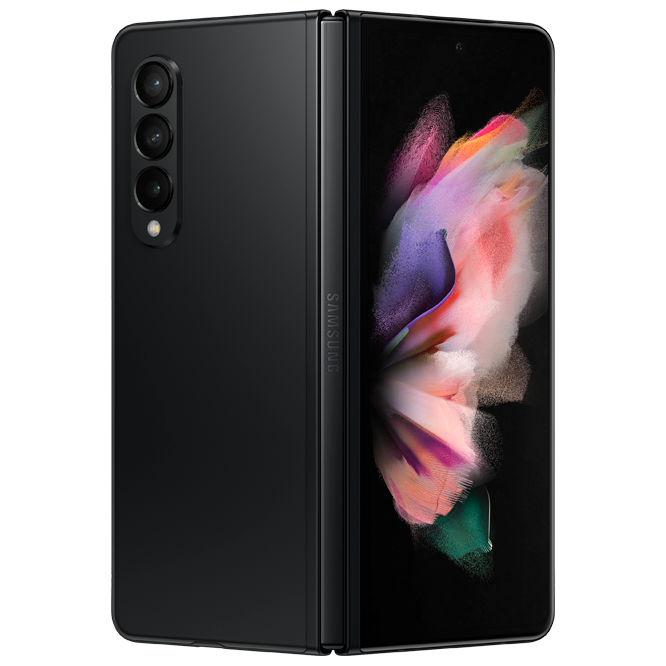 Samsung Galaxy Z Fold 3 5G / Foldable 7.6'' + 6.2'' Dynamic AMOLED 120Hz / Snapdragon 888 / 12GB / 256GB / 4400mAh / Black