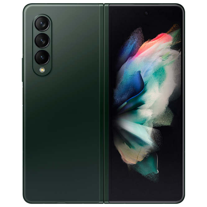 Samsung Galaxy Z Fold 3 5G / Foldable 7.6'' + 6.2'' Dynamic AMOLED 120Hz / Snapdragon 888 / 12GB / 256GB / 4400mAh / Green