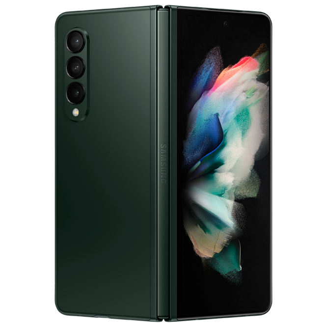 Samsung Galaxy Z Fold 3 5G / Foldable 7.6'' + 6.2'' Dynamic AMOLED 120Hz / Snapdragon 888 / 12GB / 256GB / 4400mAh / Green