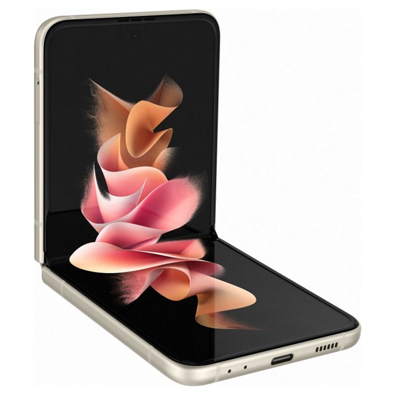 Samsung Galaxy Z Flip3 5G / Foldable 6.7 Dynamic AMOLED + 1.9 Super AMOLED / Snapdragon 888 / 8GB / 128GB / 3300mAh / Gold