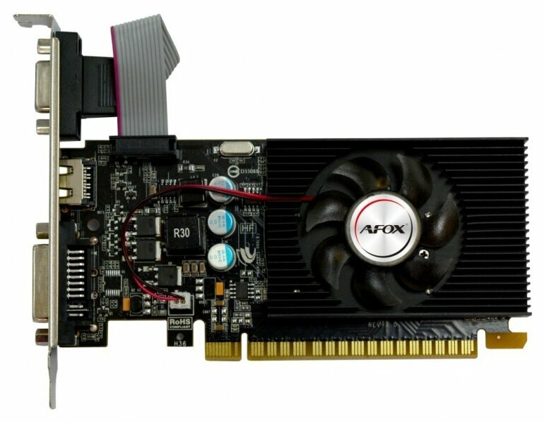 AFOX GeForce GT610 2GB DDR3 64bit / AF610-2048D3L7-V5