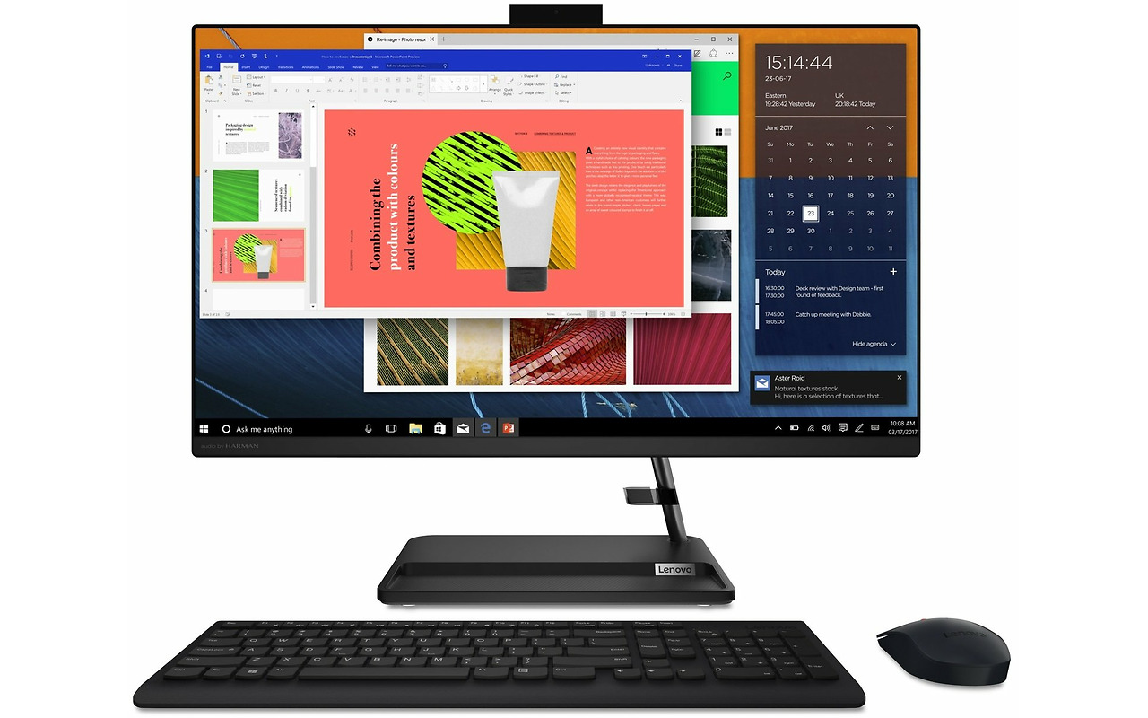 Lenovo IdeaCentre 3 27ITL6 / 27 FullHD IPS / Core i3-1115G4 / 8GB DDR4 / 256GB NVMe / No OS / Black