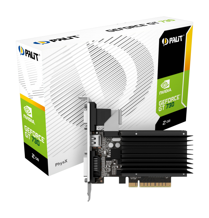 PALIT GeForce GT730 2GB GDDR3 64bit / NEAT7300HD46-2080H