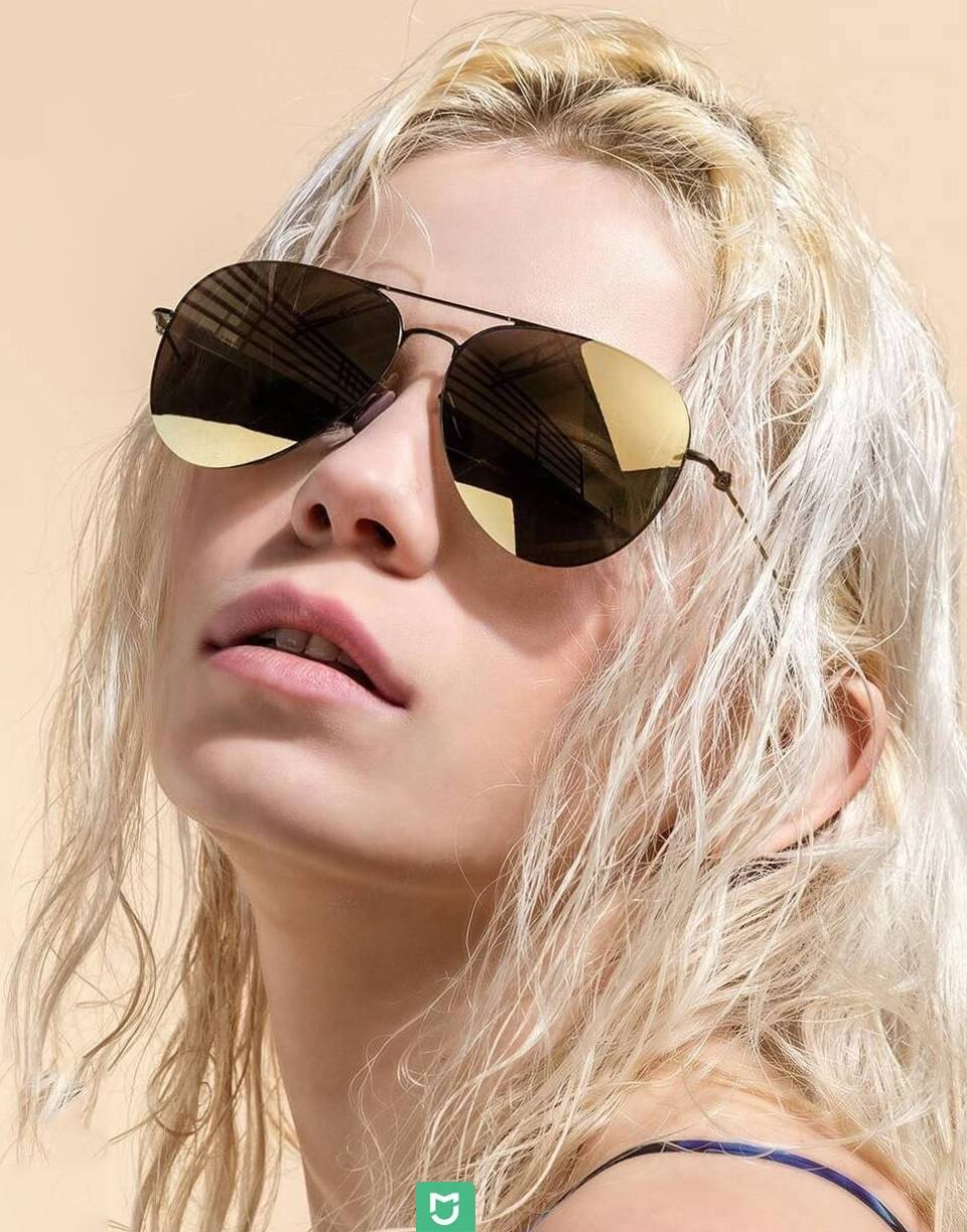 Xiaomi MiJia TUROK Anti-UV Polarized Sunglasses / Gold
