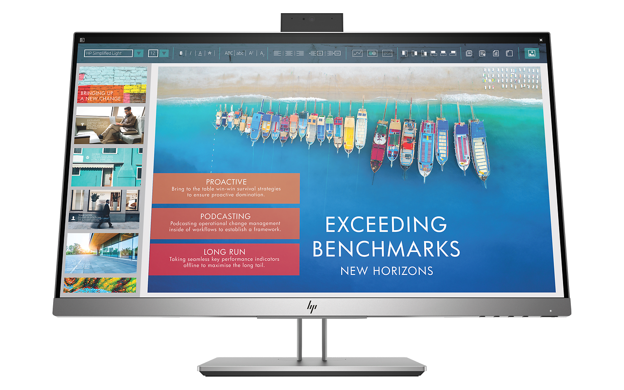 HP EliteDisplay E243d / 23.8 FullHD IPS / WebCam / Type-C / 1TJ76AA