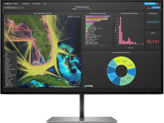 HP Z27k G3 / 27 4K USB-C Display / 1B9T0AA