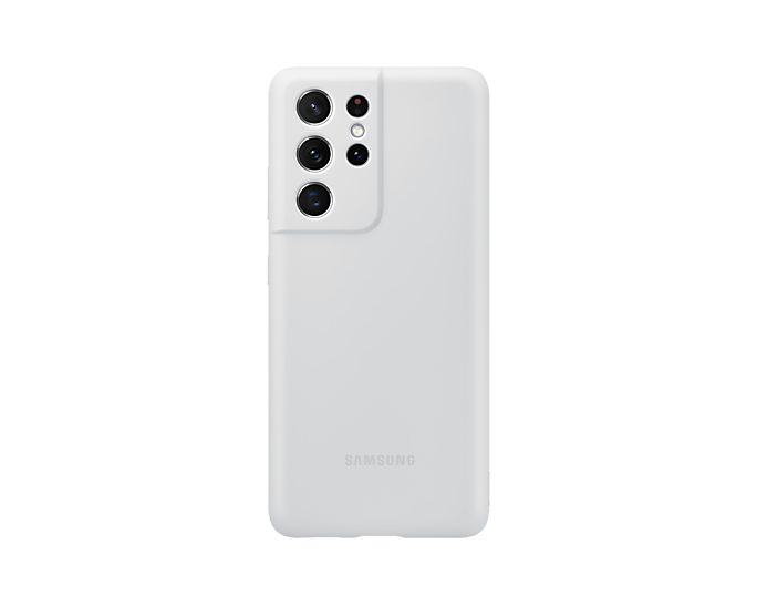 Samsung Silicone cover Galaxy S21 Ultra / Grey