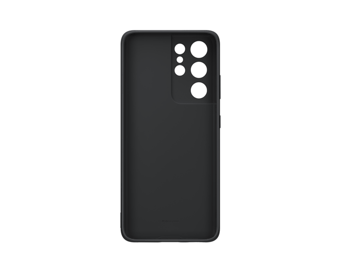 Samsung Silicone cover Galaxy S21 Ultra / Black
