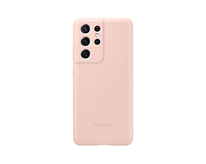 Samsung Silicone cover Galaxy S21 Ultra / Pink