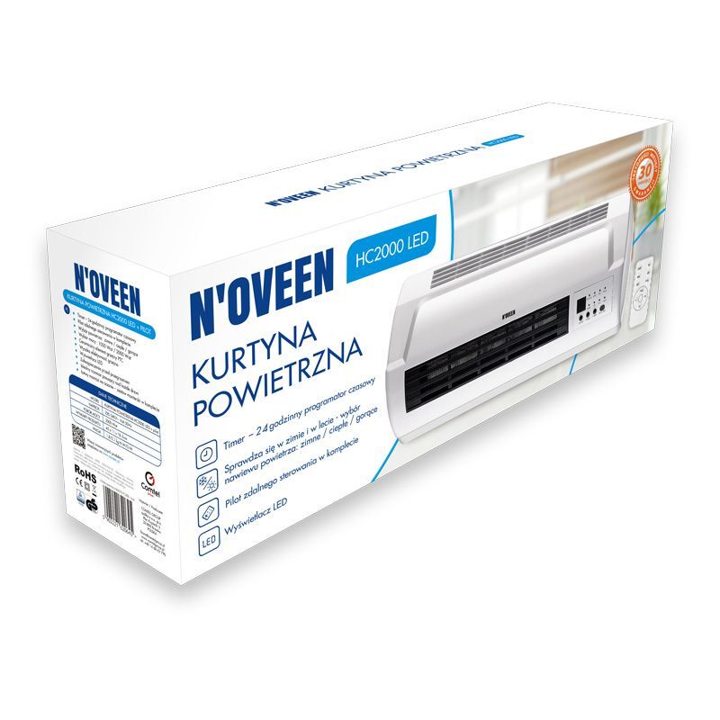 Noveen Air Curtain HC2000 Pilot LED