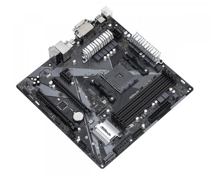 ASRock B450M PRO4-F R2.0 / mATX AMD B450 Dual Channel DDR4