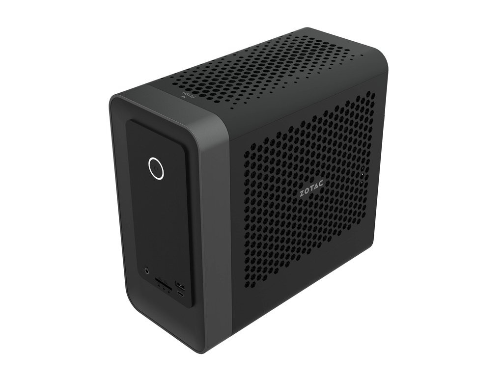 ZOTAC Magnus One / Core i7-10700 / 2xDDR4 / 2xM.2 / 1x2.5 / RTX 3070 LHR 8GB GDDR6 256bit / 500W / Barebone / ZBOX-ECM7307LH-BE