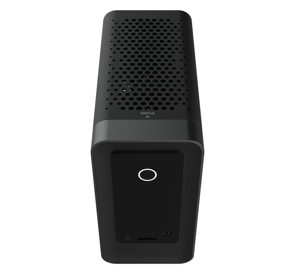 ZOTAC Magnus One / Core i7-10700 / 2xDDR4 / 2xM.2 / 1x2.5 / RTX 3070 LHR 8GB GDDR6 256bit / 500W / Barebone / ZBOX-ECM7307LH-BE