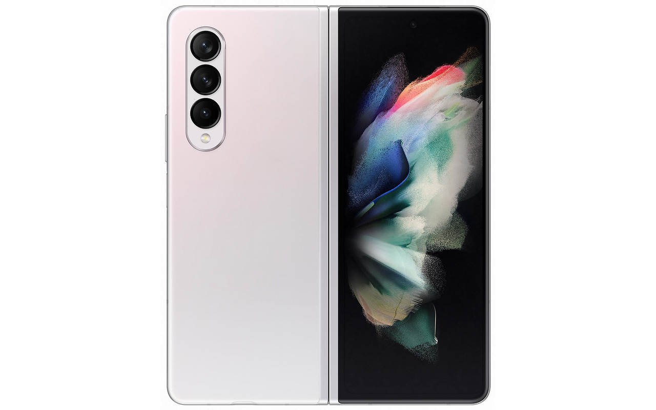 Samsung Galaxy Z Fold 3 5G / Foldable 7.6'' + 6.2'' Dynamic AMOLED 120Hz / Snapdragon 888 / 12GB / 512GB / 4400mAh / Silver