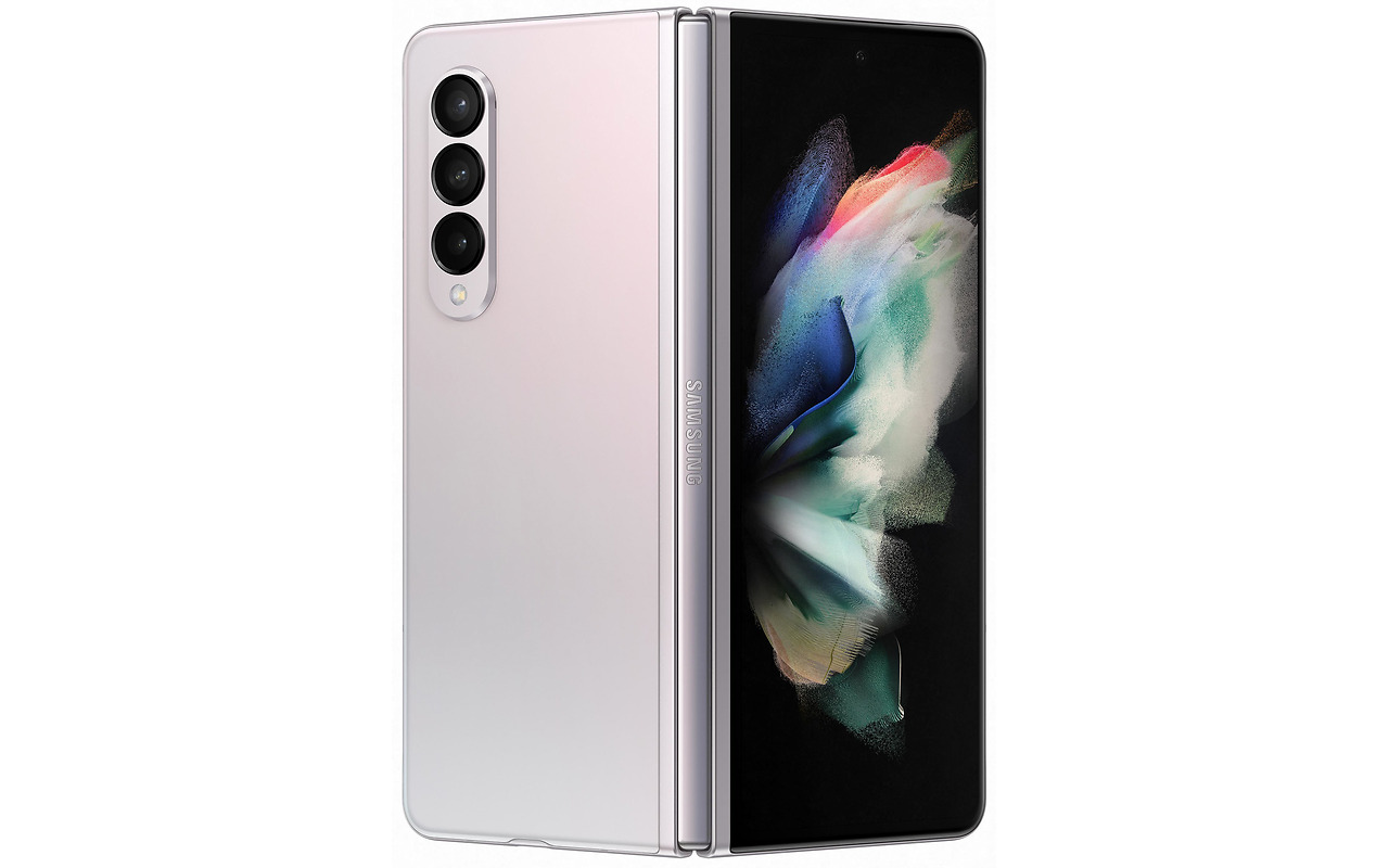 Samsung Galaxy Z Fold 3 5G / Foldable 7.6'' + 6.2'' Dynamic AMOLED 120Hz / Snapdragon 888 / 12GB / 512GB / 4400mAh / Silver