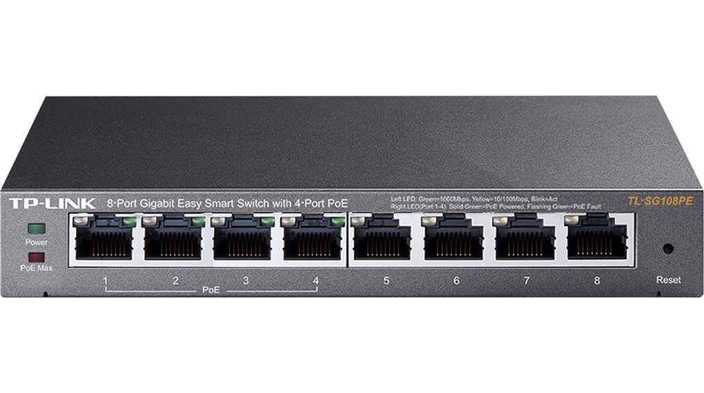 TP-LINK TL-SG108PE / 8port Gigabit / 4port POE /