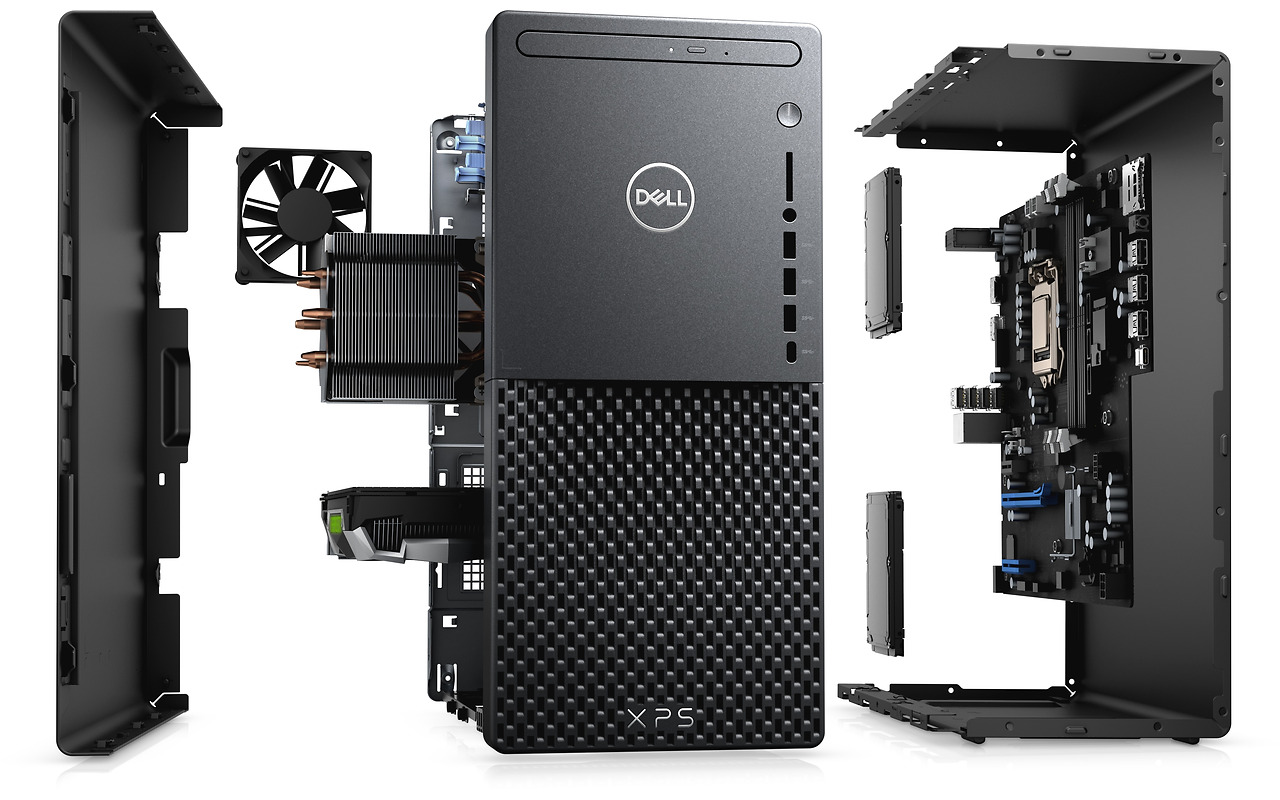 DELL XPS 8940 / Core i7-11700 / 8GB DDR4 / 512GB NVMe + 1.0TB HDD / GeForce RTX 3060 Ti 8GB GDDR6 / 500W / Windows 11 Home /