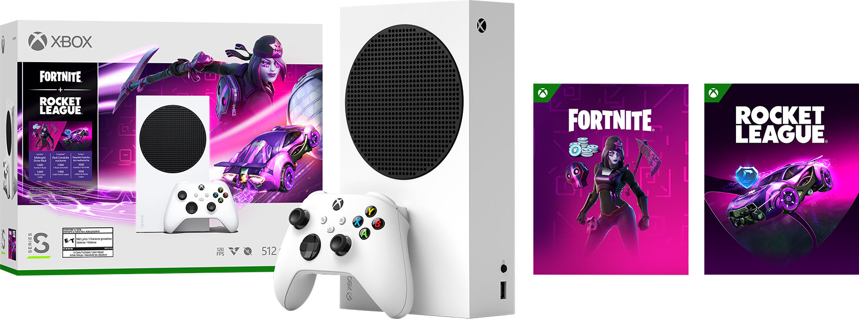 Xbox Series S 512GB + Fortnite & Rocket League Holiday
