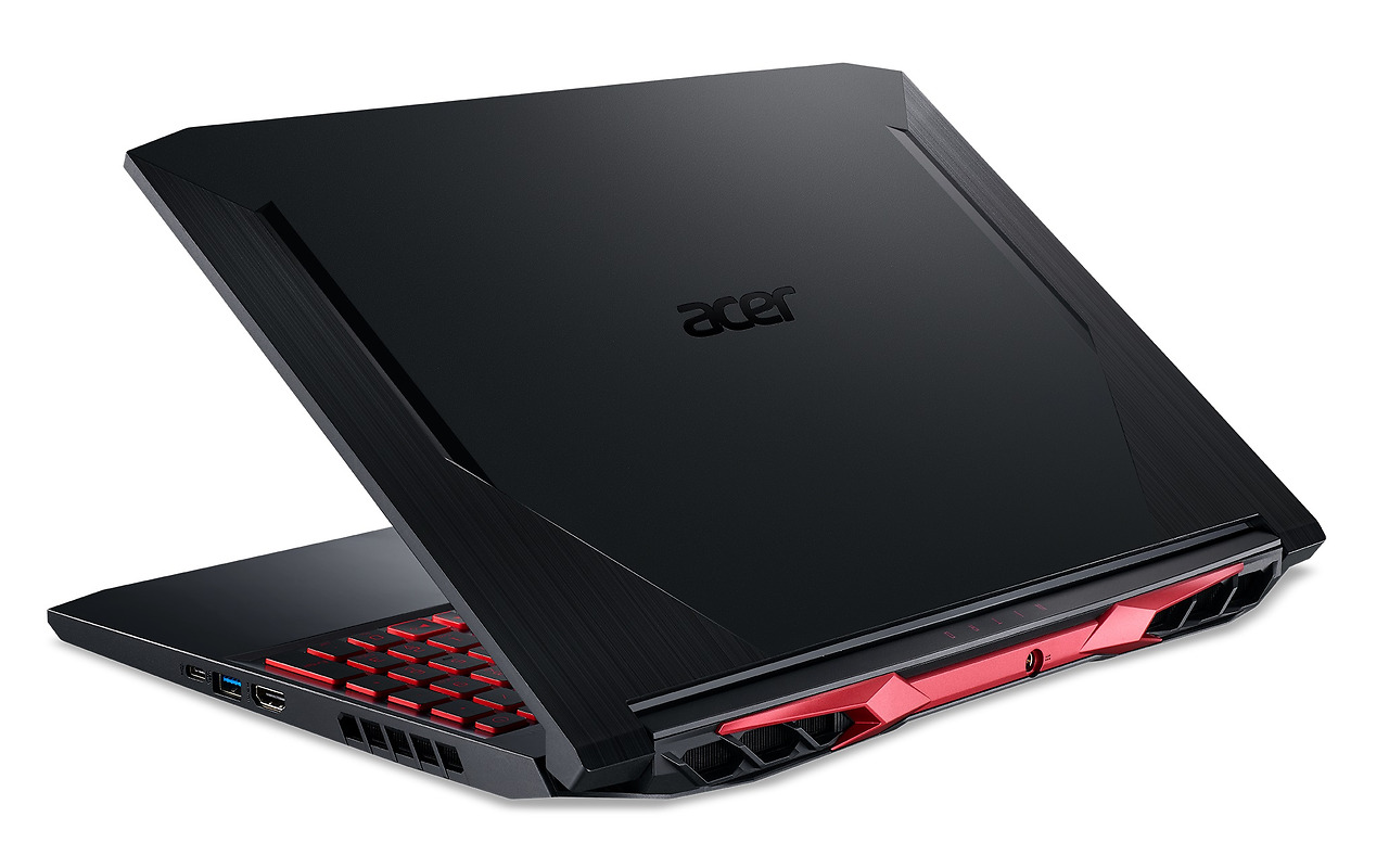 ACER Nitro AN515-55-71A9 / 15.6" FullHD IPS 144Hz / Core i7-10750H / 16GB DDR4 / 512GB NVMe / GeForce RTX 3050 4GB GDDR6 / No OS