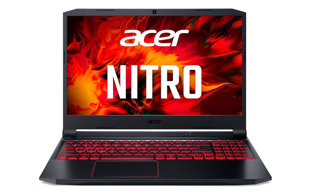 Acer Nitro AN515-55-5046 / 15.6" FullHD IPS 144Hz / Core i5-10300H / 16GB DDR4 / 512GB NVMe / GeForce RTX 3050 4GB GDDR6 / No OS