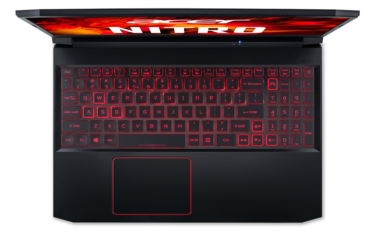 Acer Nitro AN515-55-5046 / 15.6" FullHD IPS 144Hz / Core i5-10300H / 16GB DDR4 / 512GB NVMe / GeForce RTX 3050 4GB GDDR6 / No OS