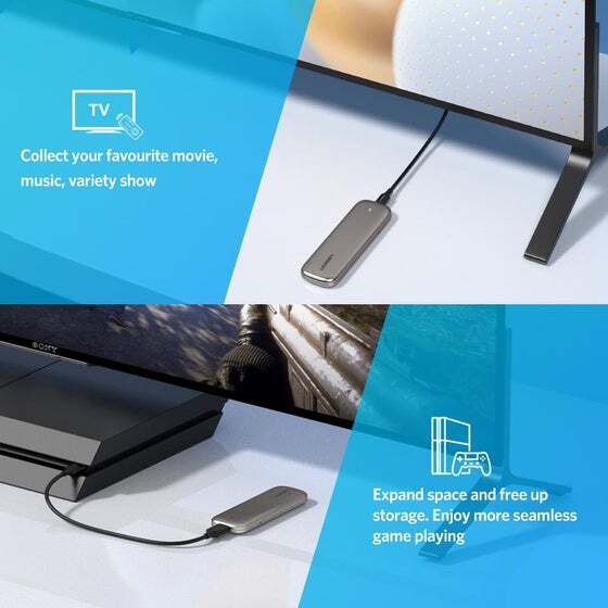 UGREEN 60355 / M.2 Portable SSD Case