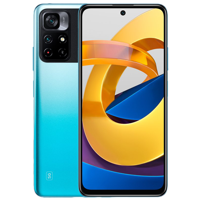 Xiaomi Poco M4 Pro 5G / 6.6'' IPS 90Hz / MediaTek 810 / 4GB / 64GB / 5000mAh / Blue