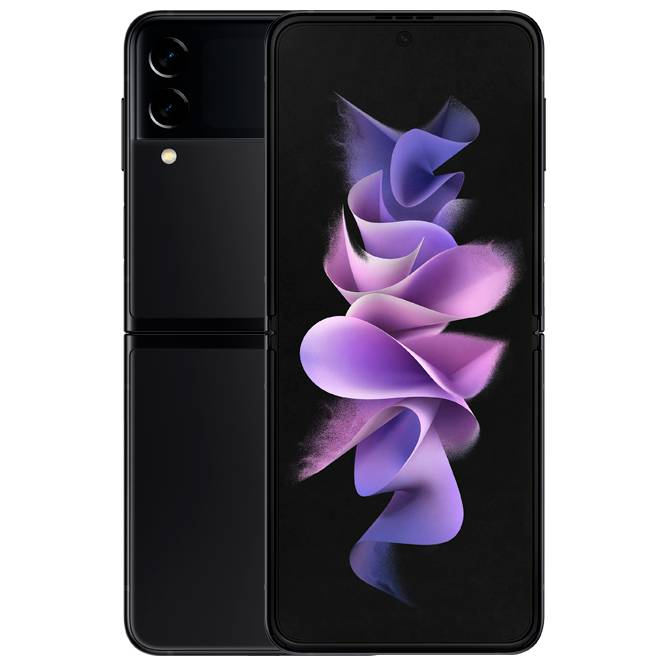Samsung Galaxy Z Flip3 5G / Foldable 6.7 Dynamic AMOLED + 1.9 Super AMOLED / Snapdragon 888 / 8GB / 256GB / 3300mAh / Black