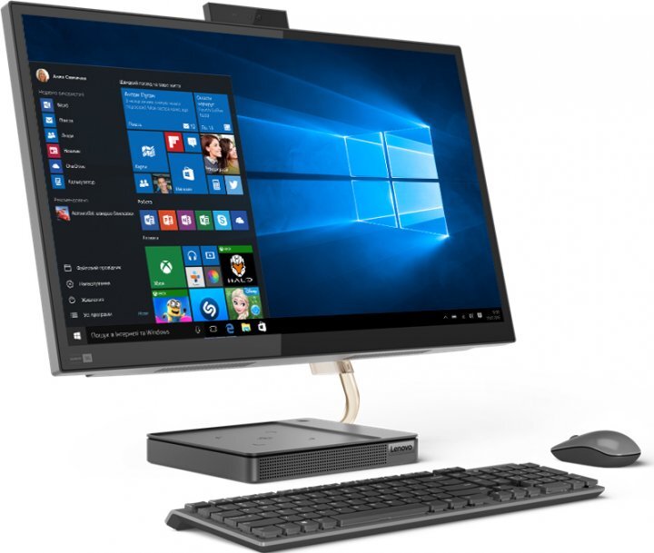 Lenovo IdeaCentre 5 27IOB6 / 27" QHD IPS / Core i5-10400T / 16GB DDR4 / 256GB NVMe + 1.0TB HDD / GeForce RTX 3050 4GB GDDR6 / Windows 11 Home /