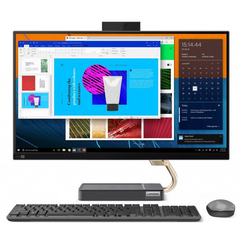 Lenovo IdeaCentre 5 24ALC6 / 23.8" FullHD IPS / Ryzen 7 5700U / 16GB DDR4 / 512GB NVMe / AMD Radeon / No OS