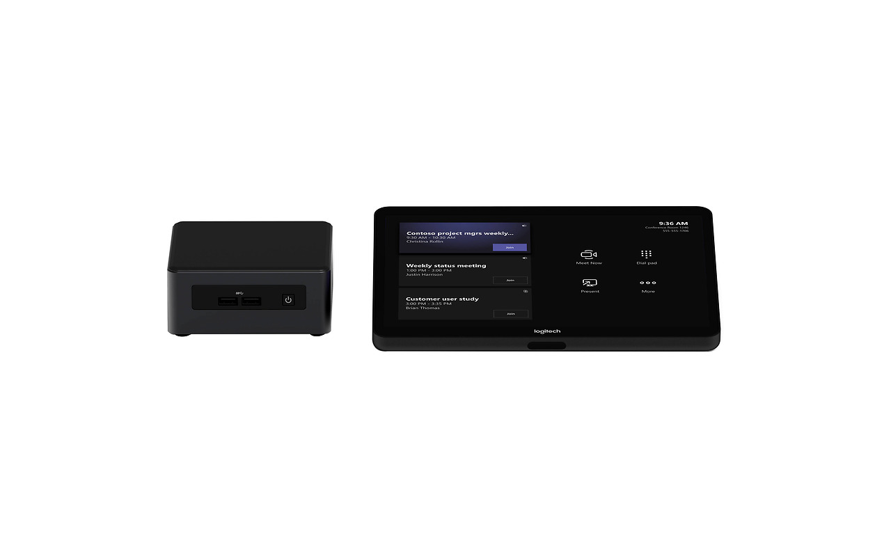Logitech LTAPMSTBASEI7CIS + Intel NUC Core i7-8559U