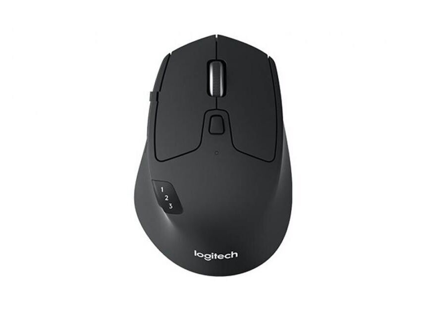 Logitech M720 Triathlon / Bluetooth + 2.4GHz / Black