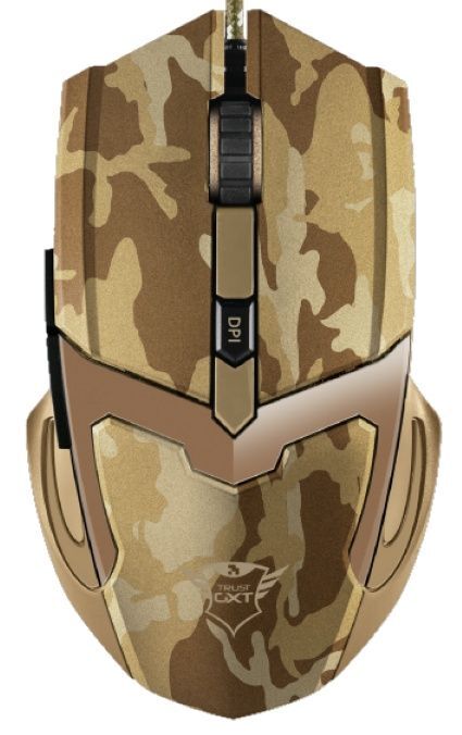 Trust Gaming GXT 101D GAV Mouse Brown