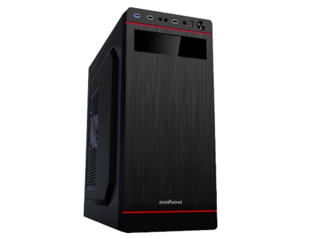 Case ATX Sohoo 5907 / 500W / Red