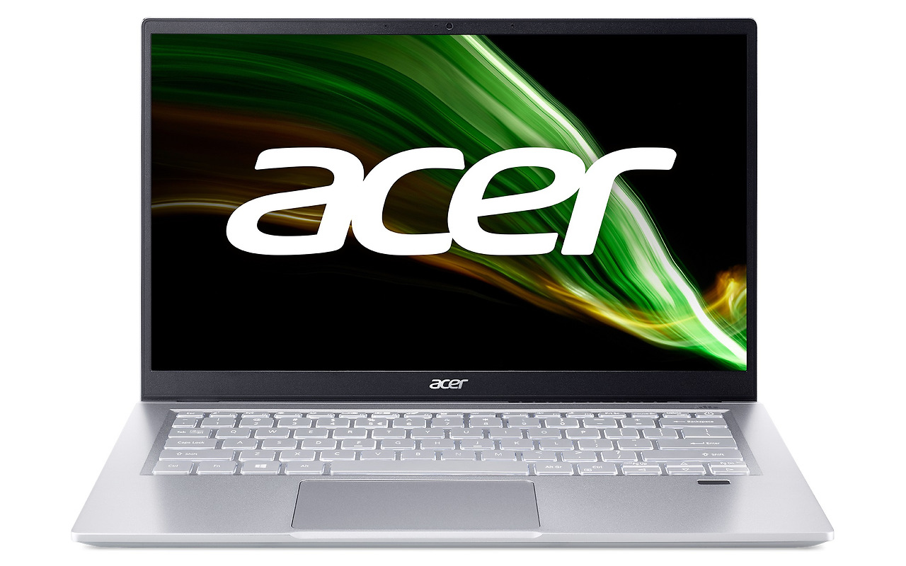 ACER Swift 3 / 14.0" IPS FullHD / Core i7-1165G7 / 16GB DDR4 / 512GB NVMe / Intel Iris Xe / No OS / SF314-511-77W0