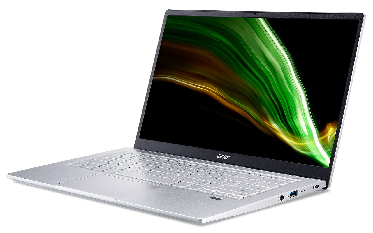 ACER Swift 3 / 14.0" IPS FullHD / Core i7-1165G7 / 16GB DDR4 / 512GB NVMe / Intel Iris Xe / No OS / SF314-511-77W0
