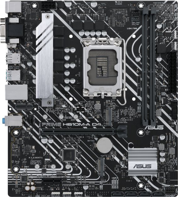ASUS PRIME H610M-A D4 / mATX LGA1700 Dual 2xDDR4